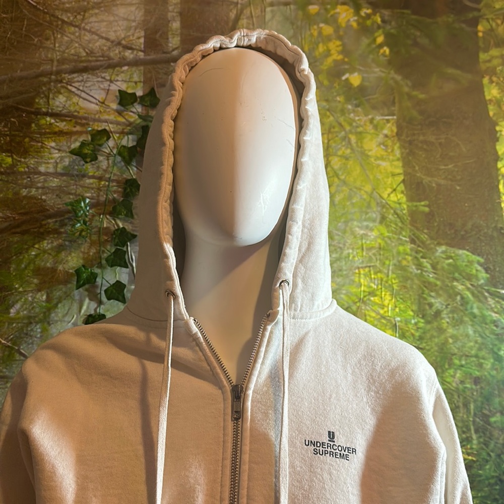 Supreme zip up hoodie